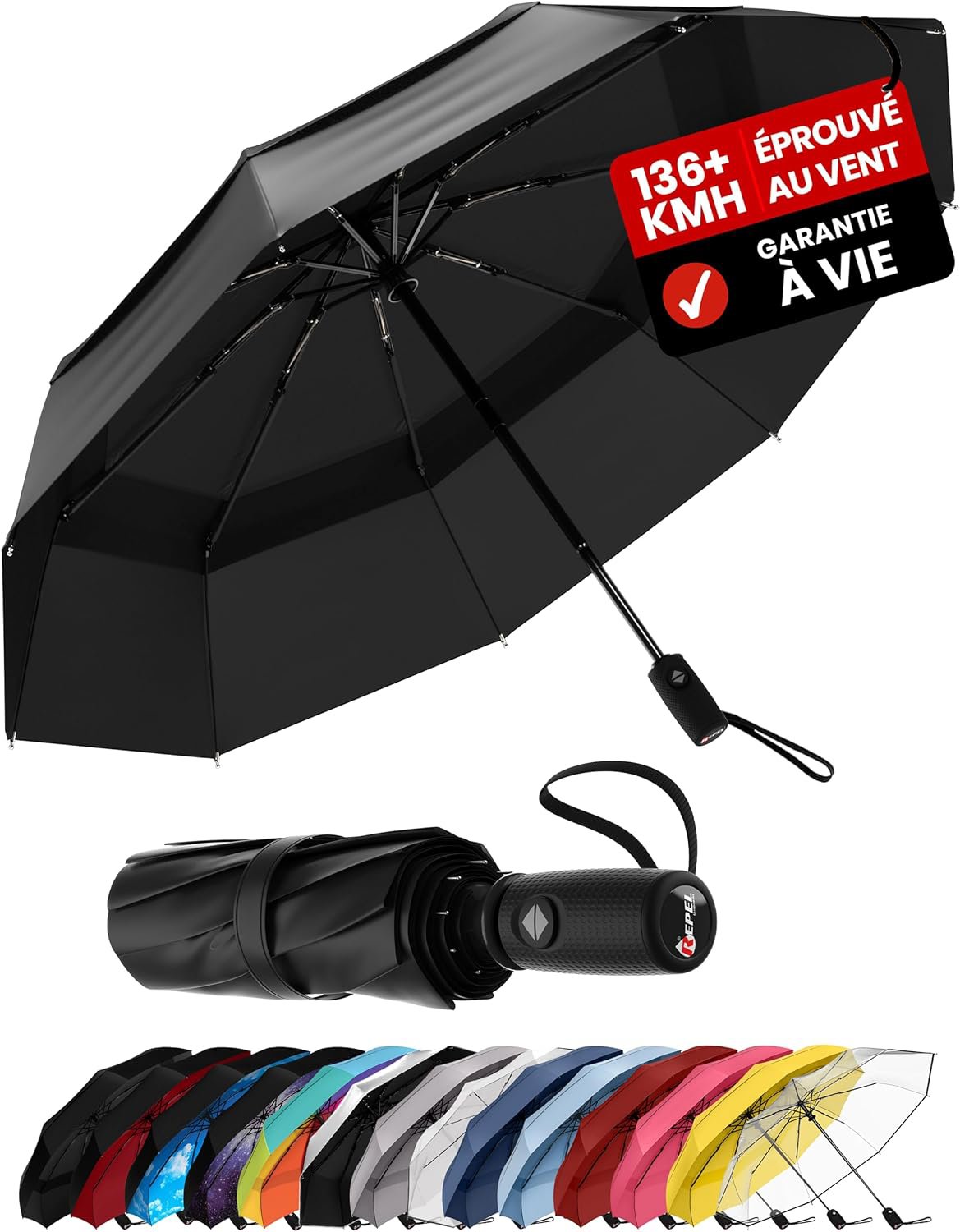 Review image for Repel Umbrella: Finally, a wind-proof legend