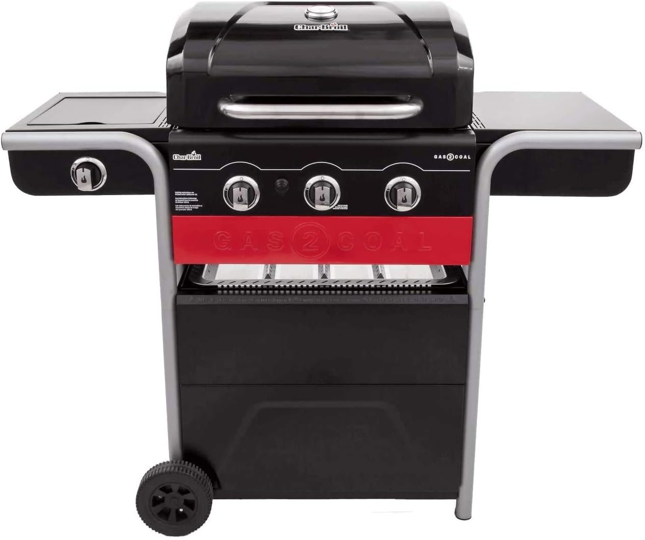 Review image for Char-Broil Barbacoa Híbrida Gas2Coal 330 para Gas y Carbón