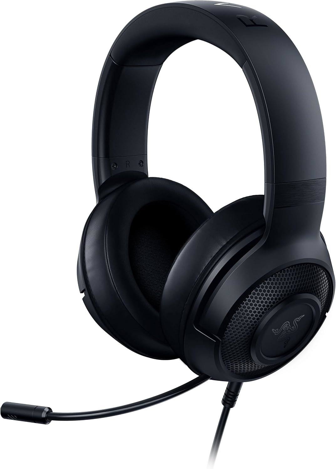 Review image for Razer Kraken X Lite - Wired Ultralight PC Gaming Headset - Surround Sound bendable cardioid microphone (230g light, 3.5 jack for PS4, PS5, Switch, Xbox One, Xbox Series X|S) Black