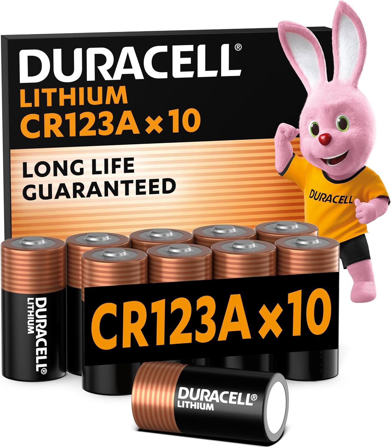Review image for DURACELL CR123 Pilas de Litio de Alta Potencia (Paquete de 10) 3V, CR123A