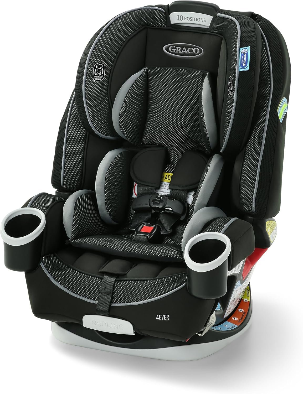 Review image for Graco 4Ever All-in-One Convertible Car Seat, 4-in-1 Baby to Big Kid Car Seat from 1.8-54 kg (4-120 lb), ProtectPlus Engineered, Raegen