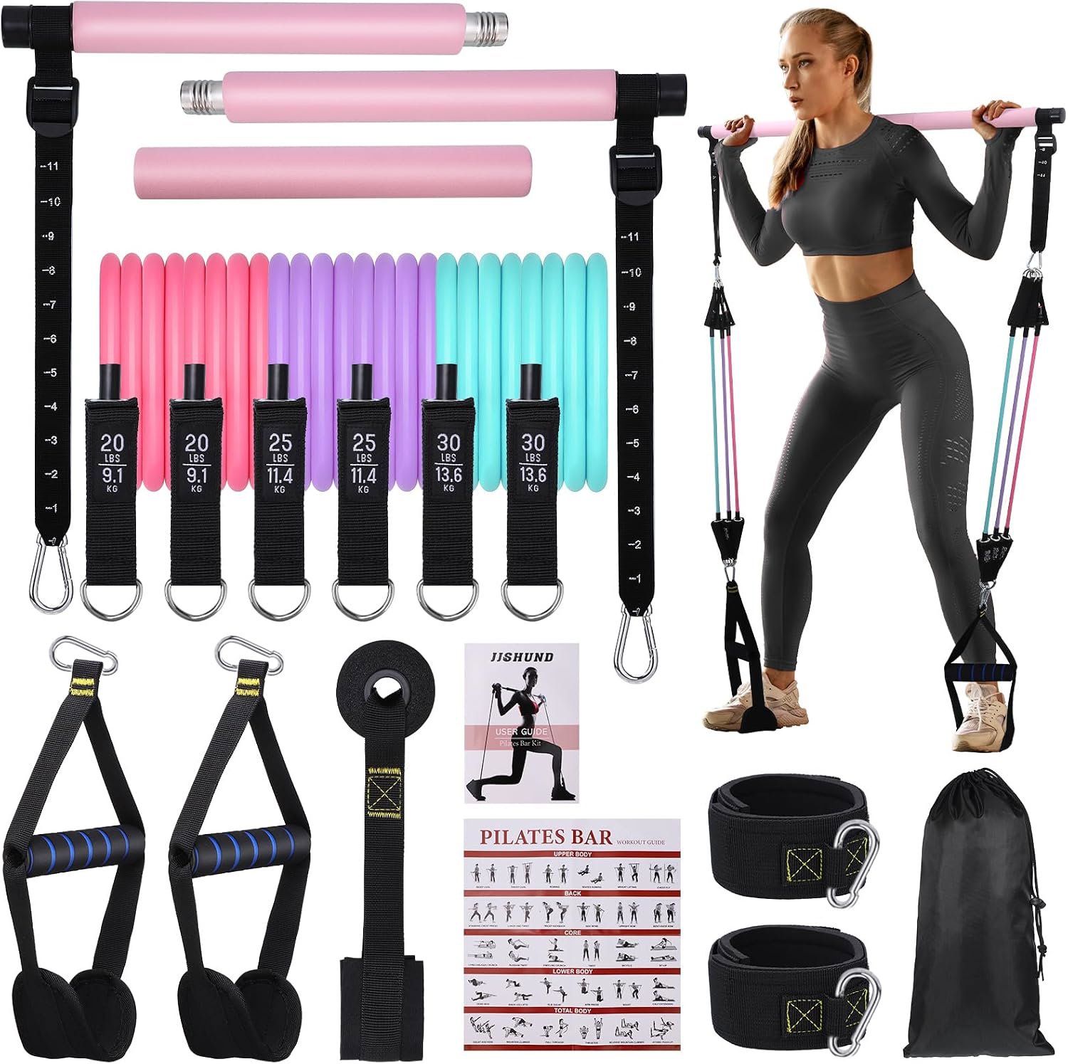 Photo of jjshund Pilates Bar Set