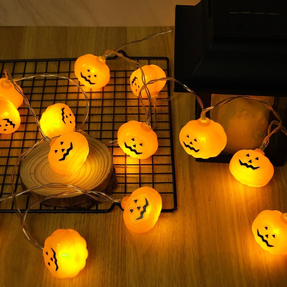 Photo de AUAUY 3M Pumpkin Lights