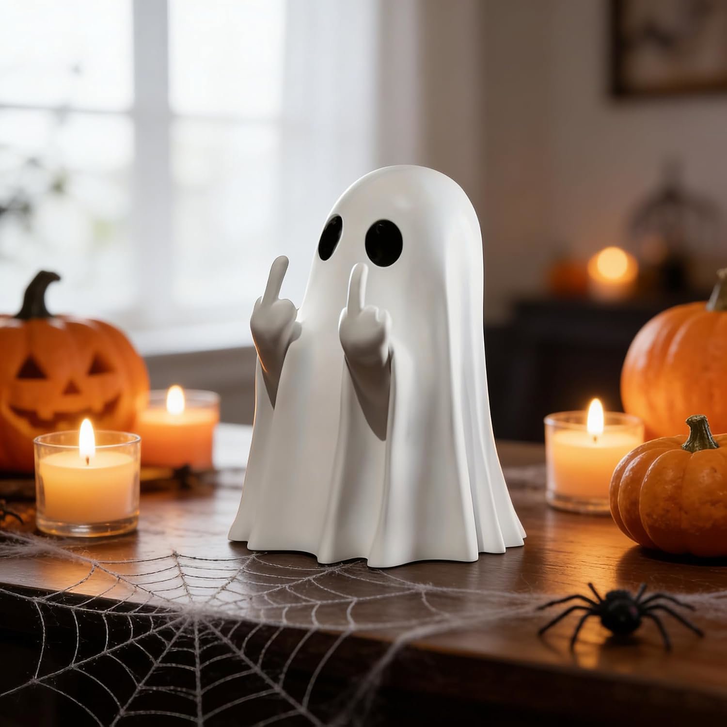 Imagem da avaliação de Avaliação do Chgfs Ghost Figurine: Assustador o bastante para a prateleira, pequeno o bastante para um lanche