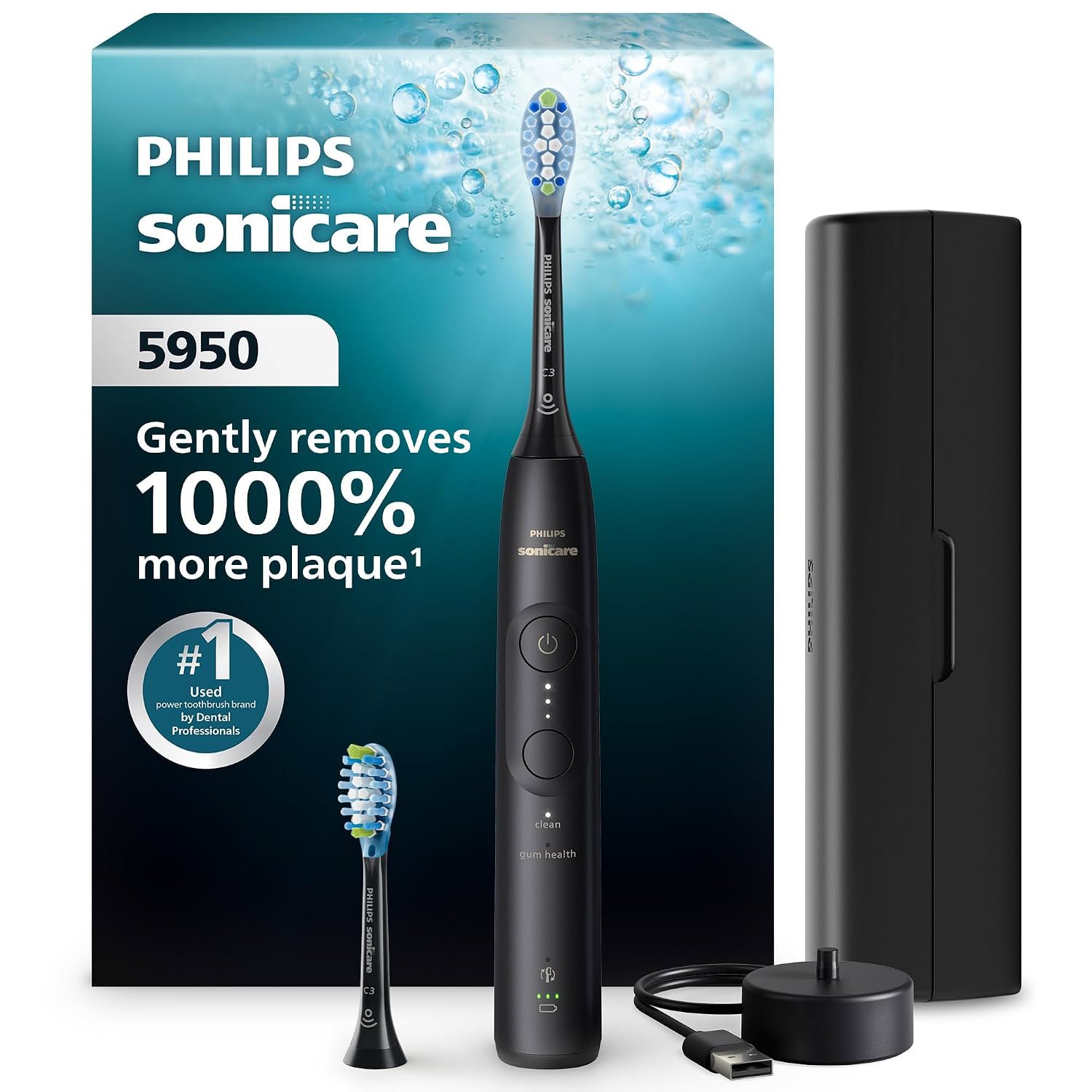 Imagem da avaliação de Philips Sonicare 5950 review: a dentist clean without the bill